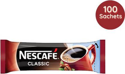 Nescafé Classic Single Serving Coffee - 100 Sachets Instant Coffee