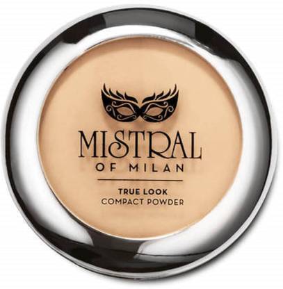 mistral of milan TRUE LOOK COMPACT POWDER 002 LIGHT PETAL Compact