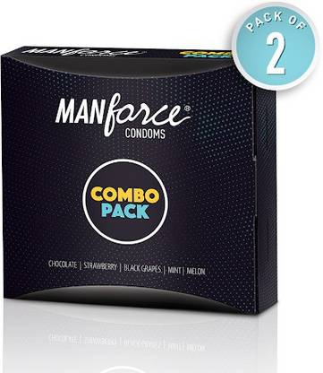 MANFORCE Condoms Combo Pack, Assorted Flavours Condom