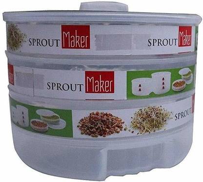 WHITEIBIS Plastic Sprout Maker  - 1800 ml