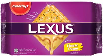 Munchy's Lexus Cheese Cream Cream Cracker Biscuit