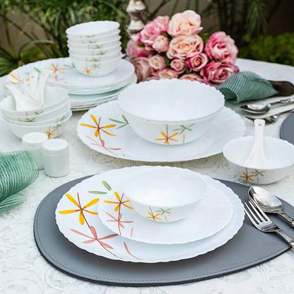 NOVO FROM LAOPALA Pack of 35 Opalware NOVO dinner set Dinner Set