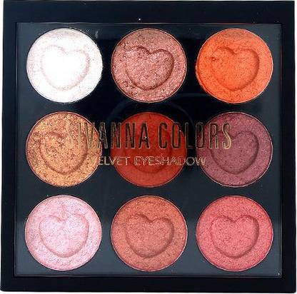 sivanna colors Velvet Eyeshadow Palette Eye Palette Pressed Powder 20 g
