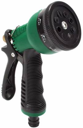 Aksh 7 Mode (Pattern) High Pressure Garden Hose Nozzle Water Spray Gun. 0 L Hand Held Sprayer