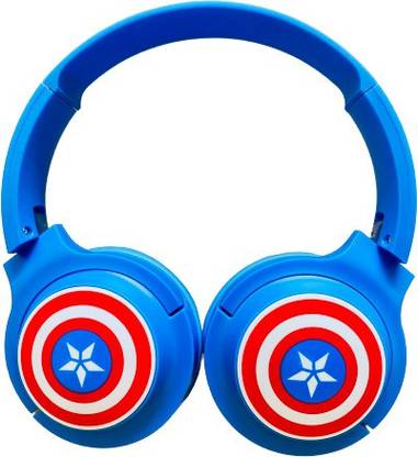 stylie modern Alternatives Avenger Theme Printed Headphones for All Android and iOS Devices Bluetooth