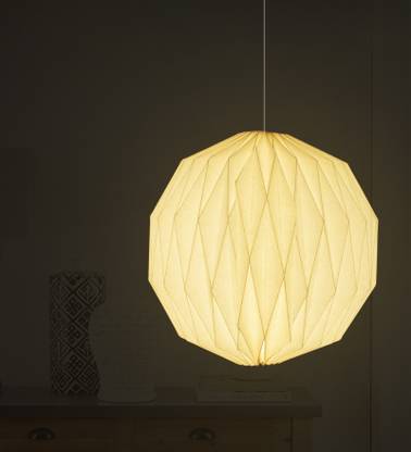 APS White Paper Hanging Lantern