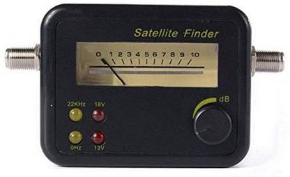 PAC SF-9506 Satellite Finder Signal Pointer DB Meter Dish Antenna Receiver Gain Measuring Instrument Tool for Digital TV Free To Air DTH Any Dish HD HDTV 4 LED DBC Non-magnetic Electronic Level (10 cm) Non-magnetic Electronic Level