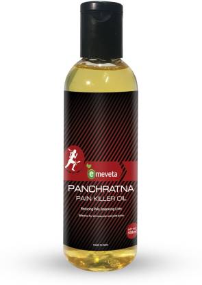Emeveta Natural PanchRatna Pain Killer Muscle and Joint Pain Relief Oil