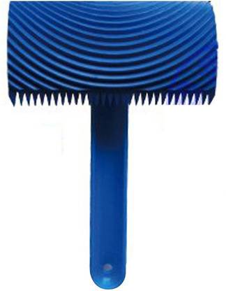 Techpugg Wood Graining Pattern Rubber Painting Tool with Handle Wall Decor 6 Types Paint Roller