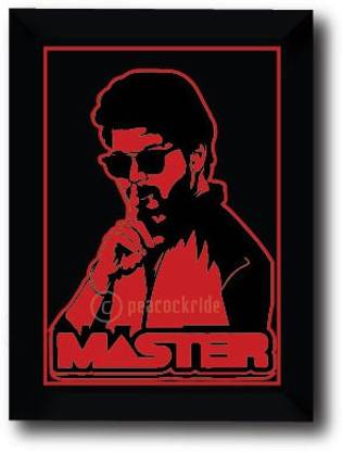 Thalapathy Vijay I Master Wall Frame A3 Fine Art Print