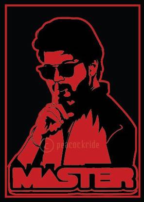 Thalapathy Vijay I Master Wall Poster A3 Fine Art Print