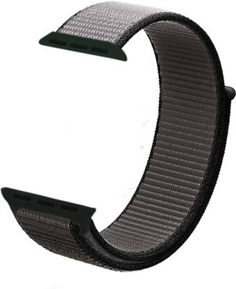 Tingtong Soft Lightweight Breathable Nylon Loop Sport 42mm/44mm/45mm Anchor Grey Smart Watch Strap