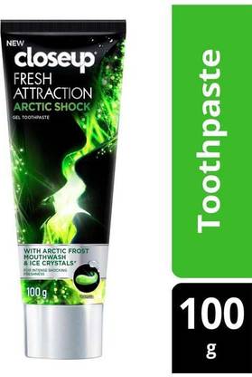 Closeup Fresh Attraction Arctic Shock Imported Toothpaste