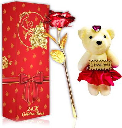 RANGOLI Artificial Flower Gift Set