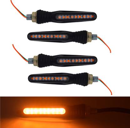 Ramanta Front, Rear LED Indicator Light for Universal For Bike, Bullet Universal For Bike, Avenger 220 DTS-i