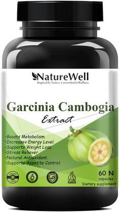 Naturewell Garcinia Cambogia Capsules ( 70% HCA ) 60 Capsules