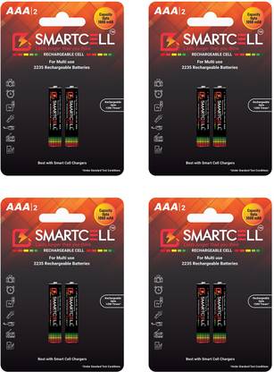 Smartcell AAA Ni-MH Rechargeable 1000mAH  Battery