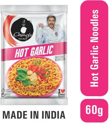 Ching's Secret Hot Garlic Instant Noodles Vegetarian
