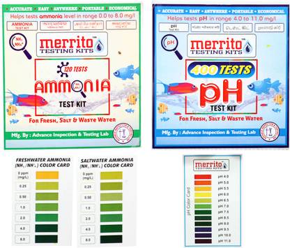 MERRITO Liquid Aquarium Water Test Kit