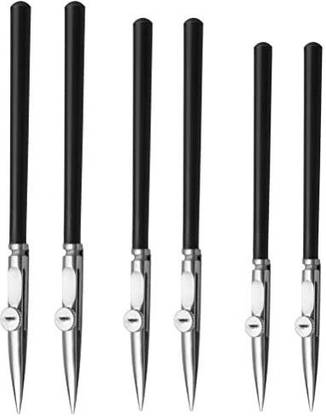 Younmi 6 Pcs Art Ruling Pen, Masking Fluid Pen Ruling Ink Pen Adjustable For Drawing Mounting Art Artists, 3 Sizes