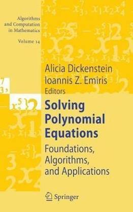 Solving Polynomial Equations 3 Edition