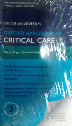Oxford Handbook of Critical Care 3rd Edition