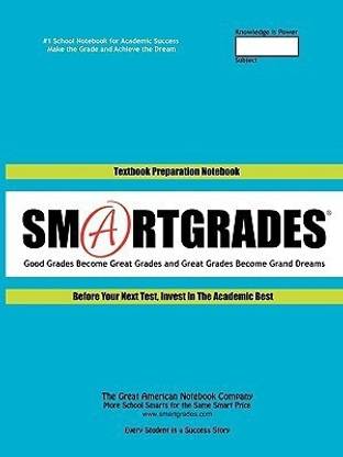 SMARTGRADES School Notebooks with Study Skills 2N1