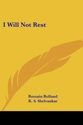 I Will Not Rest