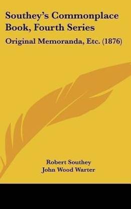 Southey's Commonplace Book, Fourth Series