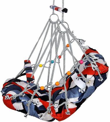 MISTI Cotton Hanging Home Swing for Baby Zula and Washable Swing Hichko/julo/Ghodiyu for Baby Swings