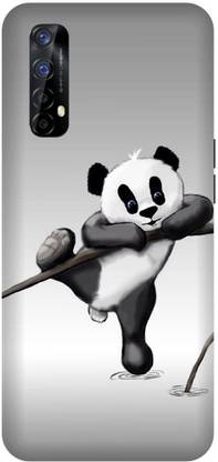 UMPRINT Back Cover for Realme Narzo 20 Pro/Realme RMX2506 Taddy Taddy Bear White Printed Back Cover