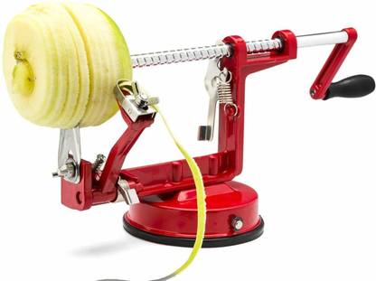PAVITYAKSH Apple Peeler Corer Slicer 3 in 1 Heavy Duty Steel with Suction Grips Base Peeler Y Shaped Peeler