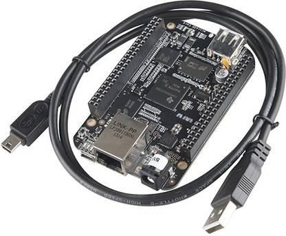 Ihc BeagleBone Black 1GHz ARM TI AM3359 Cortex-A8 Development Board Rev C, 2GB eMMC - Black Educational Electronic Hobby Kit
