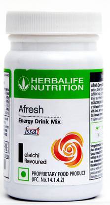 HERBALIFE Afresh Energy Drink Mix Elaichi 50 gm Energy Drink