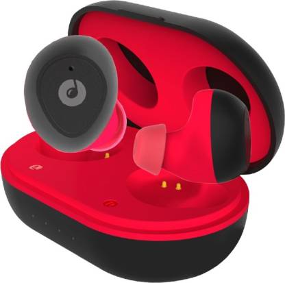 Melomane Melopd Rhythm Bluetooth Headsets (Black & Red, In the Ear) Bluetooth Headset