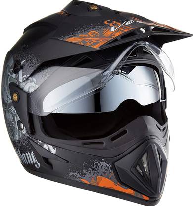 VEGA Off Road D/V Graphics Motorbike Helmet