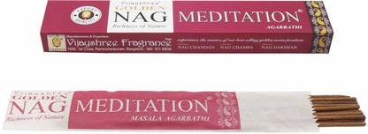 Vijayshree Golden Nag Meditation Incense Stick Meditation