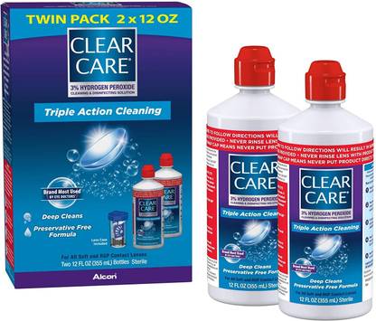 Alcon Clear Care daily cleaning and disinfecting solution