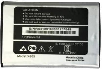 Bluzzo Mobile Battery For  Micromax Micromax X805