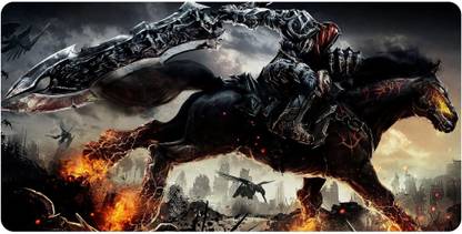 NOCKOUT Designer Large Mouse Pad for Laptop/Computer/Mouse/Keyboard (Size: 60 X 30 Cm)(LMP_4028K)Mousepad Non Slip Base Mousepad