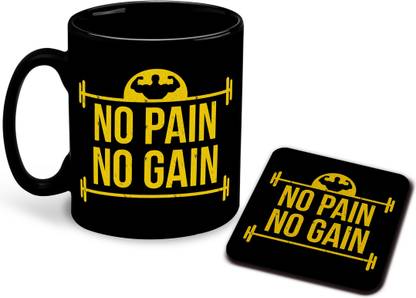 whats your kick Motivation Inspiration Printed Premium Black Ceramic Coffee With Coaster- Motivational, Good Vibes Only, Live Laugh Love, Fitness, Coffee Lover Quotes (Multi 2) Ceramic Coffee Mug