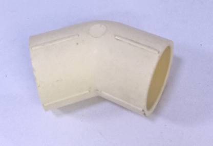 Hardware CPVC ELBOW 1 1/4''(10 PCS) 45 degree 2-Way 45 Degree Elbow Pipe Joint