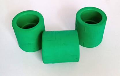 Hardware PPR Coupler (Green)1 '' 25 mm( 3pcs) 2-Way Coupling Pipe Joint