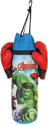 MARVEL Hulk Big Boxing with headgare and gloves (Net packing) Boxing Kit