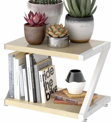 PRITI Desktop Stand for Printer with Anti-Skid Pads for Space Organizer as Storage Particle Board Wall Shelf