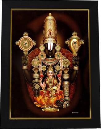 101Temples Hrudaya Lakshmi Narayana God Photo Religious Frame