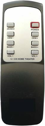 BhalTech 5.1 CH Home Theater System for  3D/AC3 KORYO Remote Controller