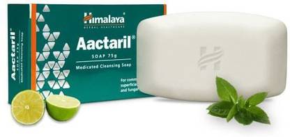 HIMALAYA Aactaril Soap (Medicated cleansing soap for bacterial and fungal skin infections)