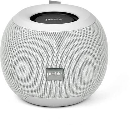 Pebble Dome Heavy Bass 5W Bluetooth Speaker (Grey) 5 W Bluetooth Speaker