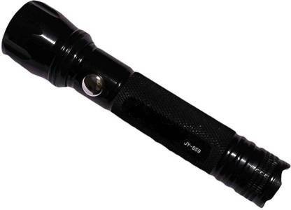 AKR MINI TORCH METAL BODY LONG RANGE SUPER BRIGHT Torch (Black : Rechargeable) Torch